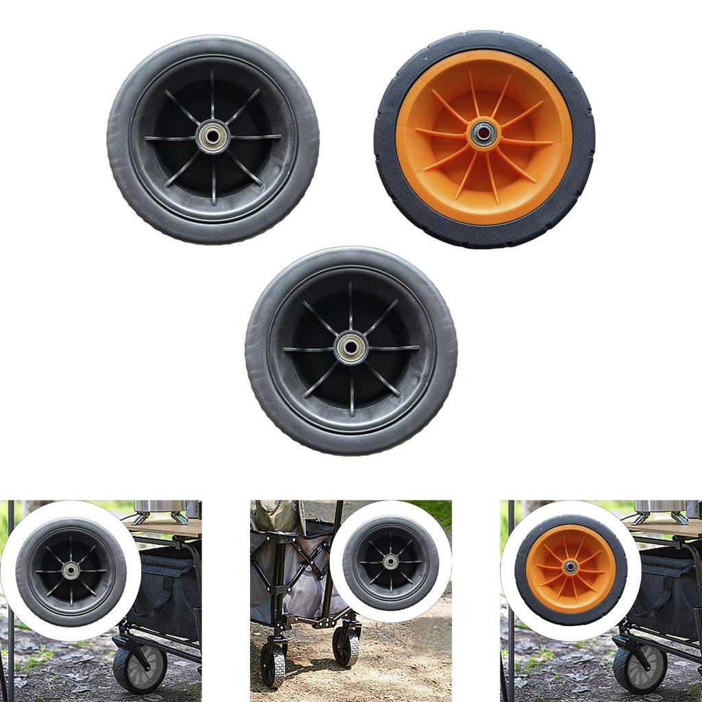 Náhrada zahradního vozíku s příslušenstvím pro pevnou pneumatiku těžkého kolečka