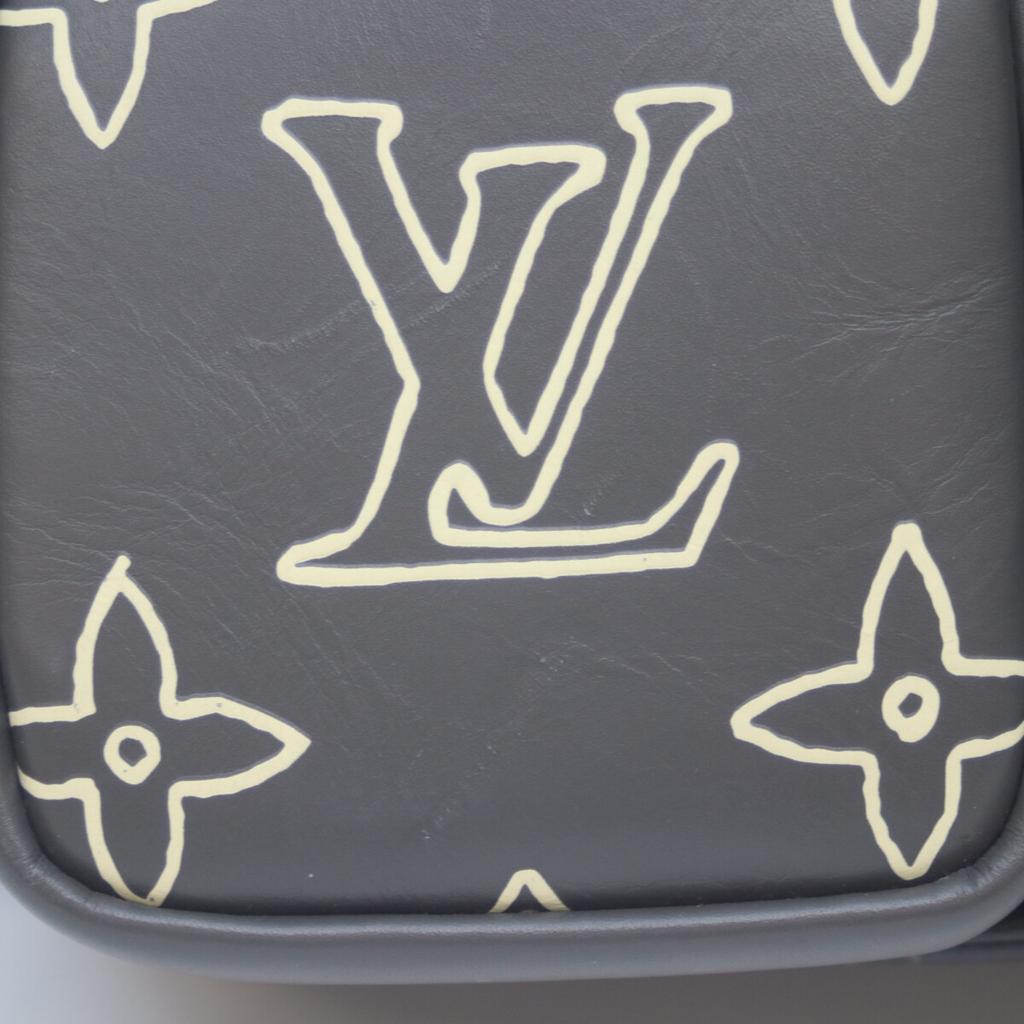 LOUIS VUITTON 20 years M45457 Monogram Eclipse Messenger Multi-Pocket Shoulder bag Monogram EclipseUsed