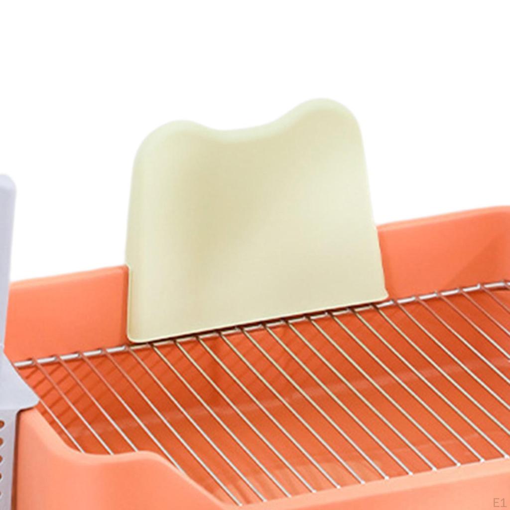 Dog Toilet Puppy Potty Tray Pet Supplies Portable Litter Pan Anti Splashing Indoor