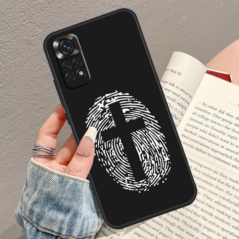 Jesus Christ Cross Phone Case For Xiaomi Redmi Note 14 13 Pro 9 10 11 12 15 Pro Plus 14C 13C 10C 12C 15C Cover
