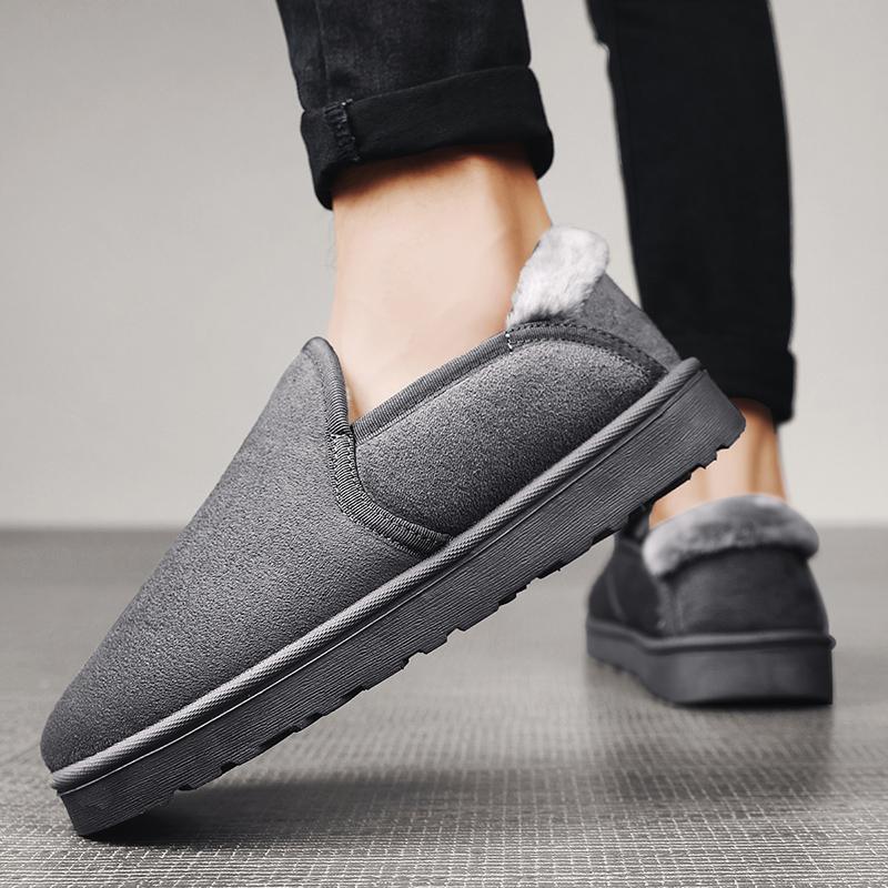 

Men Boots Fashion Men Winter Shoes Plus Size Winter Botas Hombre Warm Fur Men Shoes Snow Boots For Men Booties Winter