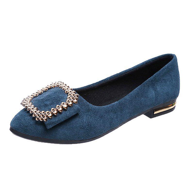 2025 Spring Fairy Style Women s Slip-On Loafers: Soft Sole, Shallow Flats 35