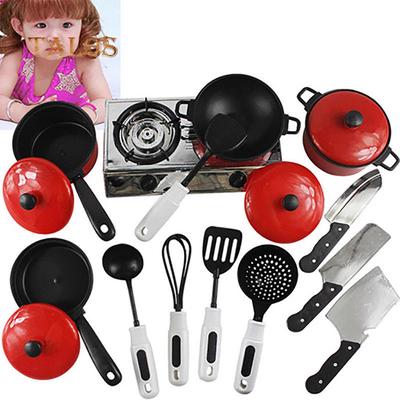 Jouet de jeu pour enfants, ustensiles de cuisine, casseroles, plats, ustensiles de cuisine, fournitures pour enfants