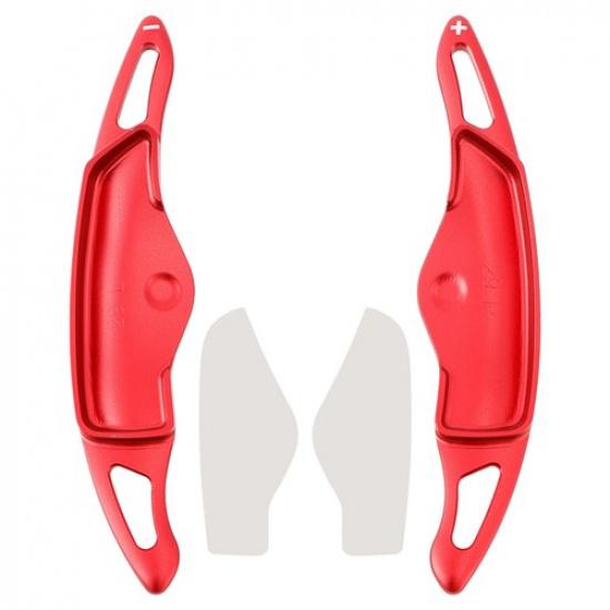 Steering Wheel Paddle Shifter Extension For Hyundai Tucson Aluminium Red