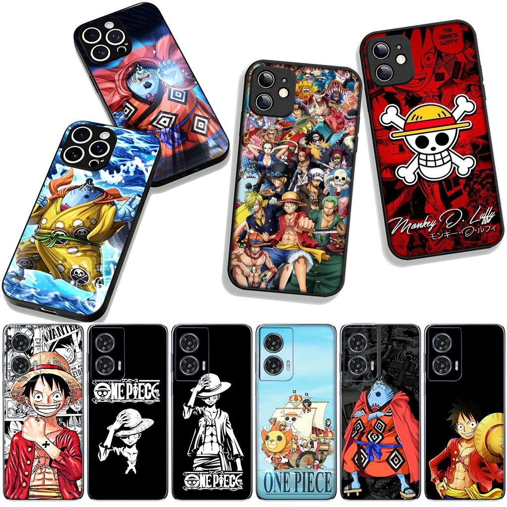 Luffy Zoro One Jinbe Pieces for Motorola Moto G54 G05 G24 G45 G55 G75 G85 G15 G57 G86 Power Edge 50 30 Ultra Fusion neo Pro Case
