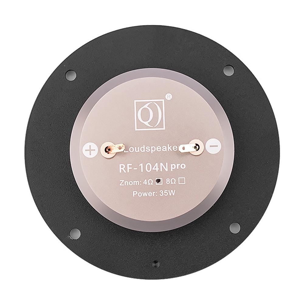 1PC 4 Inch 4Ohm 8Ohm Tweeter Speaker Driver 35W 25 Core Silk Film HIFI Treble Sound Loudspeaker For DIY Home Sound Theatre