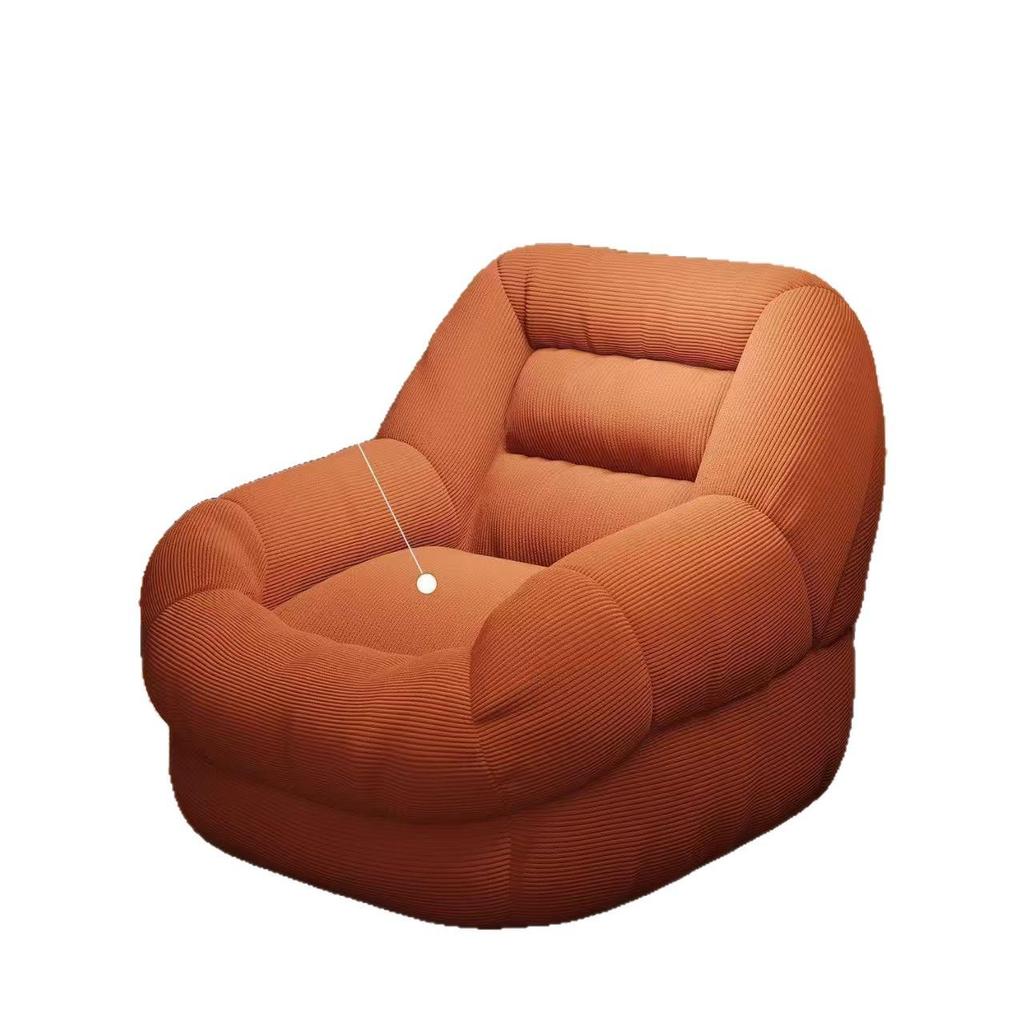 Versatile Lounge Chair: Recline, Sleep, and Relax. Ideal for Balcony, Bedroom, or Living Room.