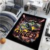Multiple Style Big-footed Monster Truck Print Carpet for Living Room Bedroom Bedside Bathroom Floor Mat Home Area Rug Room Decor