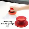 Car Sponge - Applicator with Handle, High Density Sponge Polishing Sponge, Car