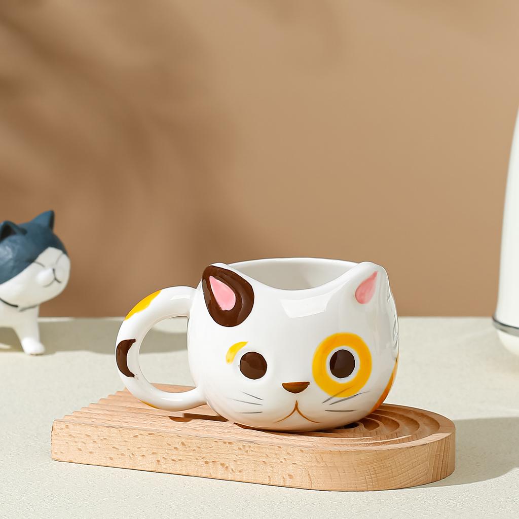 Creative Cat Ceramic Cup Personalized Mug Coffee Cup Cute Water Cup High  Value Cup Breakfast Cup