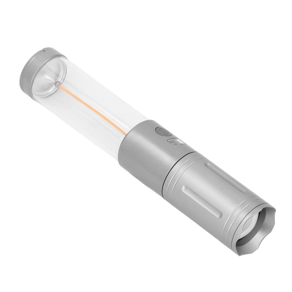 LED Bright Flashlight 5000lm Zoomable Beam 6 Light Modes Magnetic Rechargeable Aluminum Alloy for