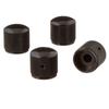 Guitar Parts 4Pcs Electric Guitar Volume Control Dome Knobs Black