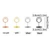 Gold Peacock Round Metal Memo Clip & Photo Holder