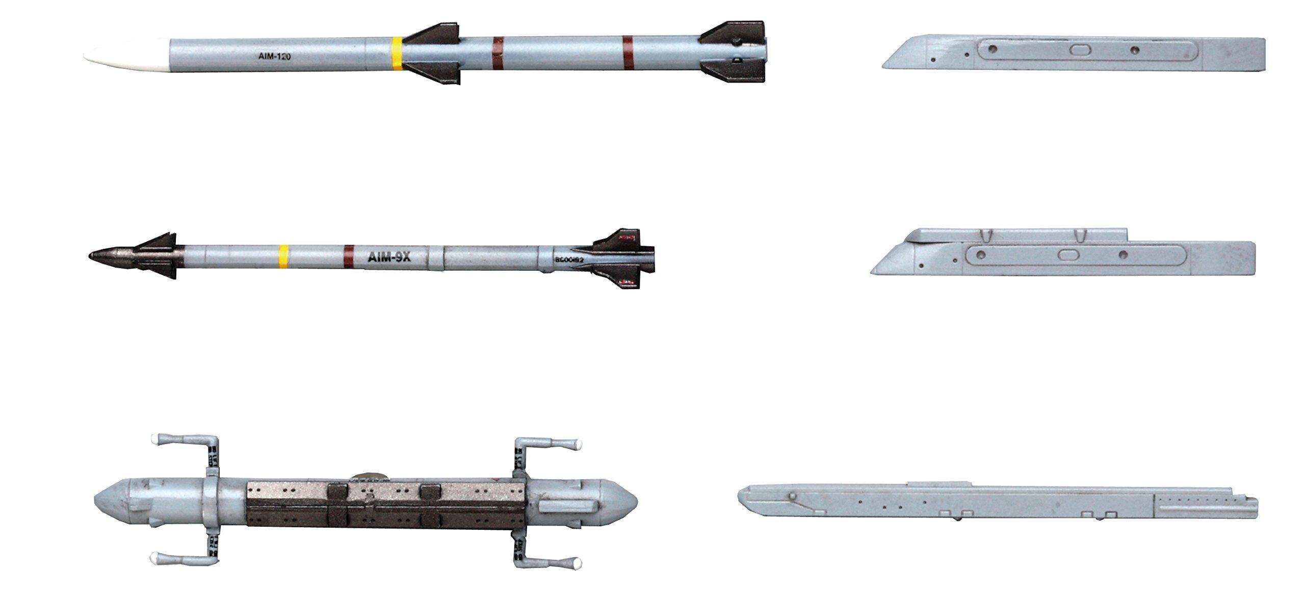 

Hasegawa US Air Force Aircraft Weapon VIII US Missile Jamming Pod Plastic Model 1/72 Air-to-Air & X72-13