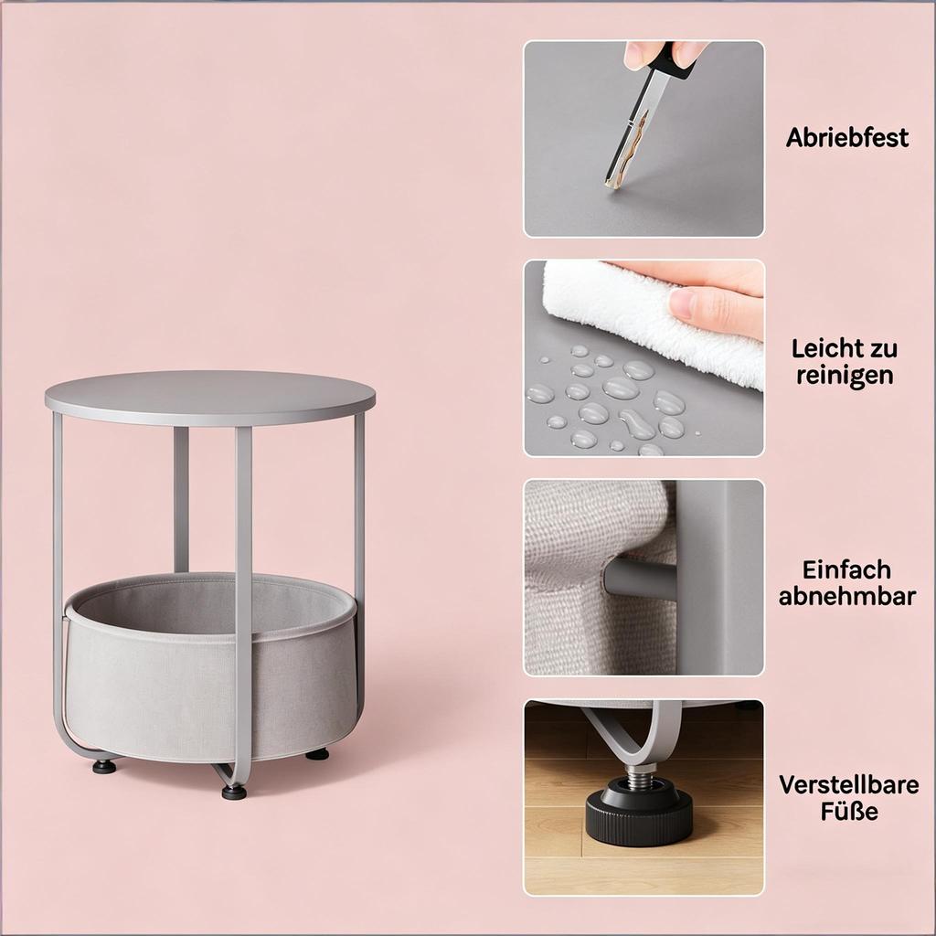 Round Coffee Table,Simple Design Side Table,Sofa Table,Side Table(only with side table)