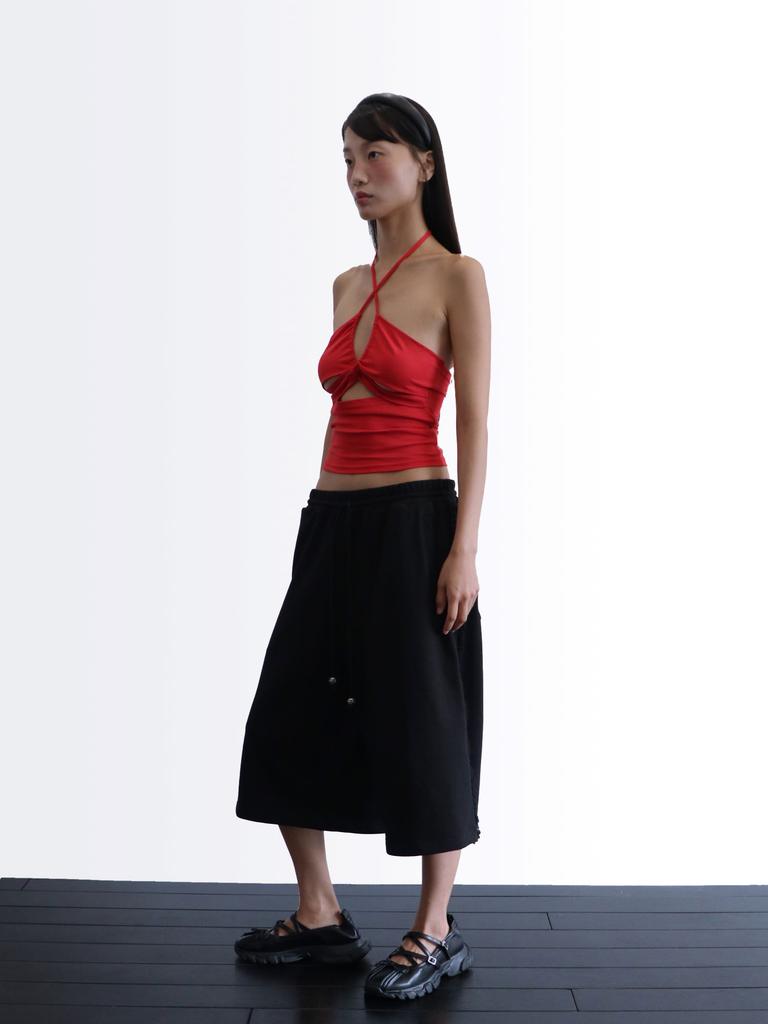 SIO String Halter Top [Red]