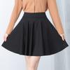 Women's Summer Skirts Summer Silk cotton Mini Skirt Pleated Skirt High waisted A line Tiered Casual Design forward Slimming All Match Versatile Skirt