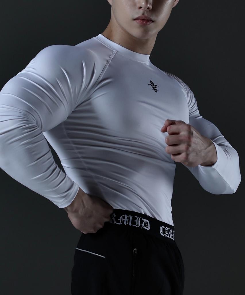 Camid Compression Functional Techfit Long Sleeve [White]
