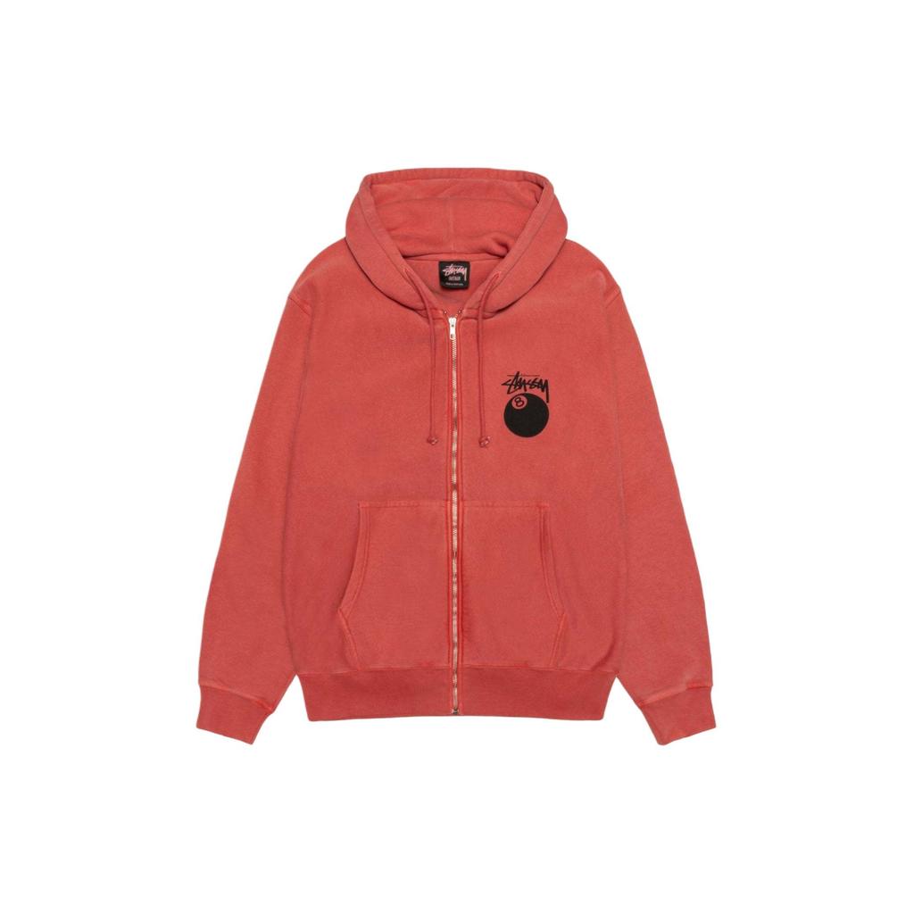 Stussy SS24 8 Ball Pig Dyed Zip Hood8 Unisex 1975022
