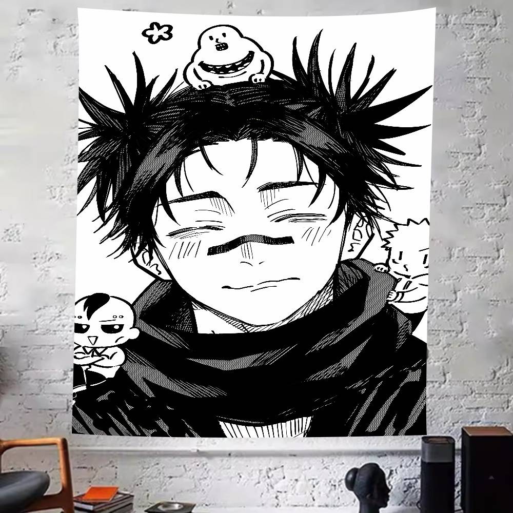 Popular Anime Cool Choso Tapestry Decoration Bedroom Dormitory Background Cloth Holiday Home Party Living Room Club Tapestry