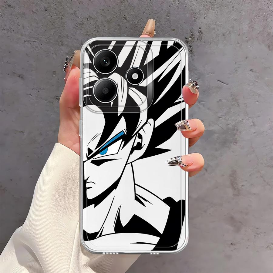 Soft Phone Cover Case for Xiaomi Redmi Note 14 Pro Plus 10S 12 A4 11S 13C 9 10 12S 11 14C Note 13 Hot Anime Dragonballs New