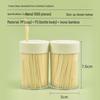 Miaojie Double-Ended Bamboo Toothpicks, 1000 Count