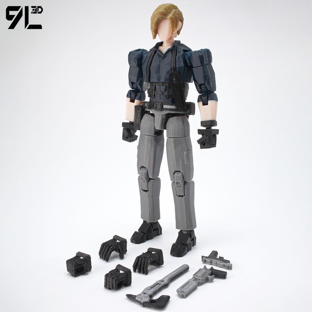 9L3D Dummy13 Horror Game Figure Realistic Anime Model Toys Articulated Joints Classic Collectible Desktop Ornament Surprise Gift