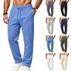 Men's Casual Straight Leg Pants for Spring and Fall