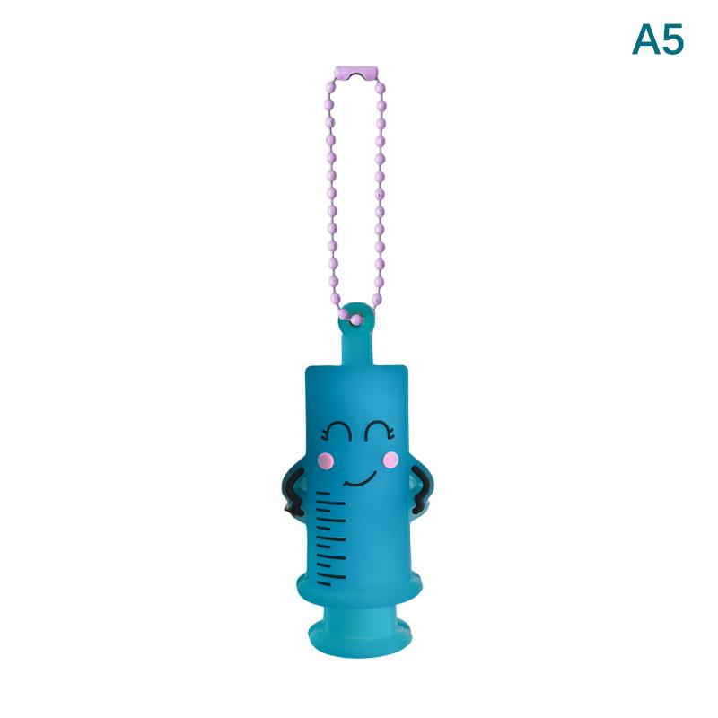 Ampoule Bottle Opener Keychain Syringe-Shaped Cutter Nurse Doctor Ampoule Bottle Opener Aid Medication Vial Breaker Tool