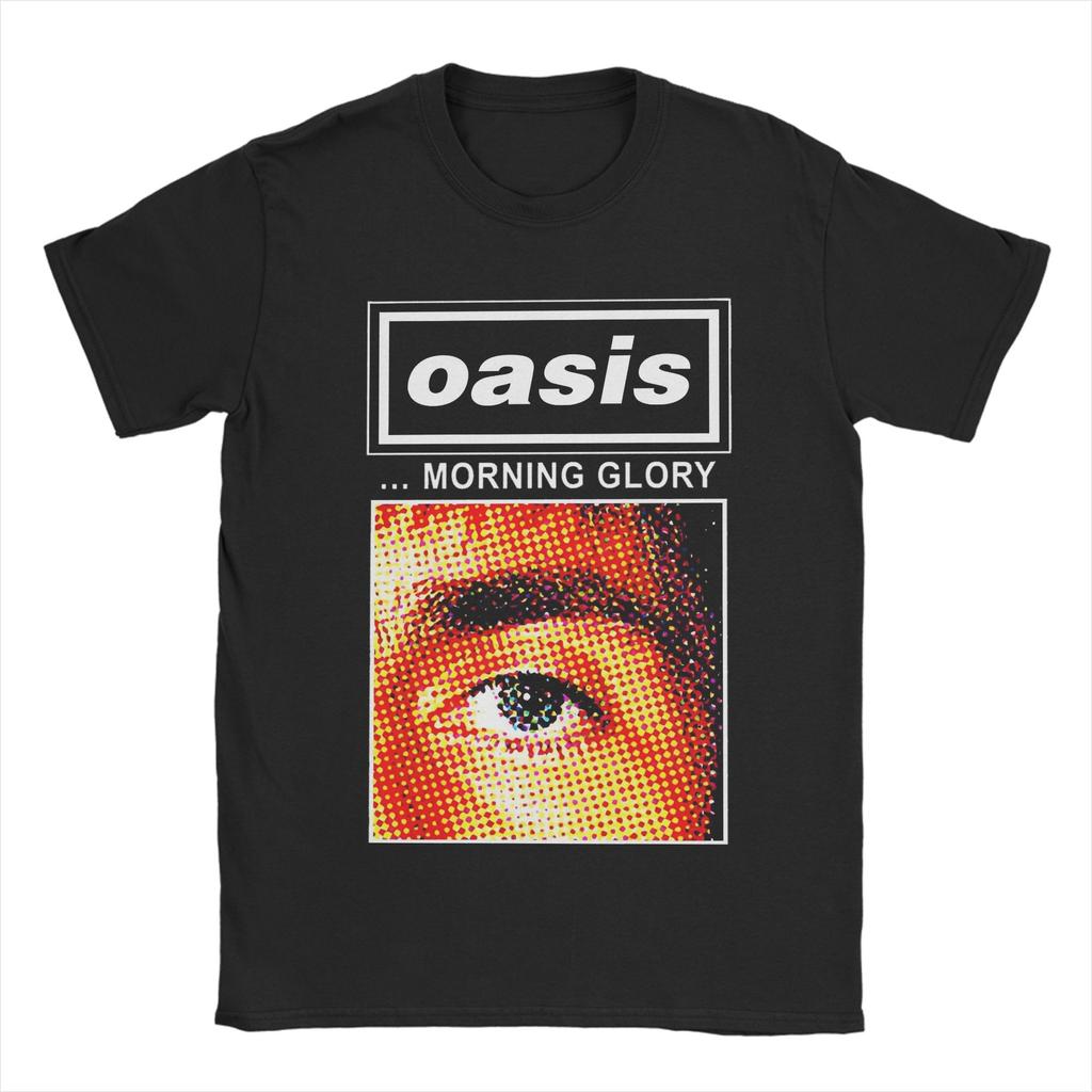Funny O-Oasis Definitely Maybe T Shirt Men's Cotton Short Sleeve O-neck Summer Top Tee