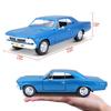 Maisto 1/24 scale diecast model of the 1966 Chevrolet Chevelle SS 396 in blue (product number 31960 BU)