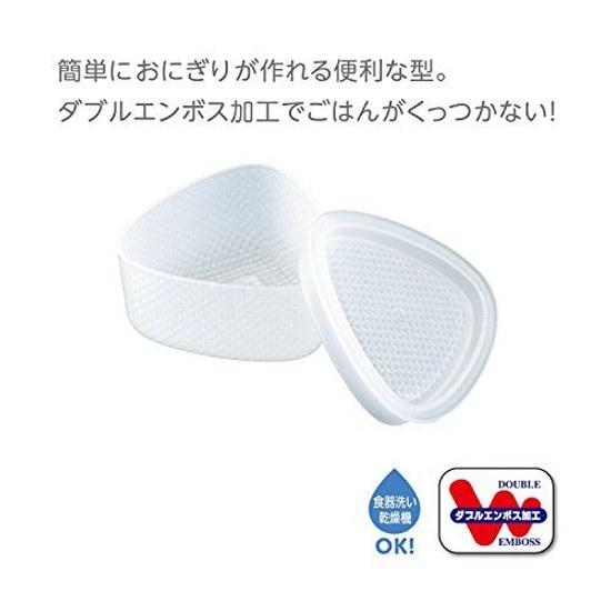 Akebono Sangyo Onigiri Mold Large Made Japan Just pack tightly press Easy release clean Double embossed processing prevents rice from sticking Magic