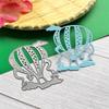Metal Die Cuts Hot Air Balloon Embossing Stencil Cutting Dies for Card Making Scrapbooking Paper Craft DIY Template Mold