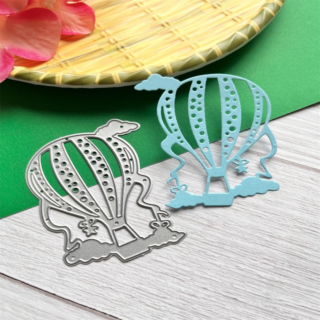 Metal Die Cuts Hot Air Balloon Embossing Stencil Cutting Dies for Card Making Scrapbooking Paper Craft DIY Template Mold