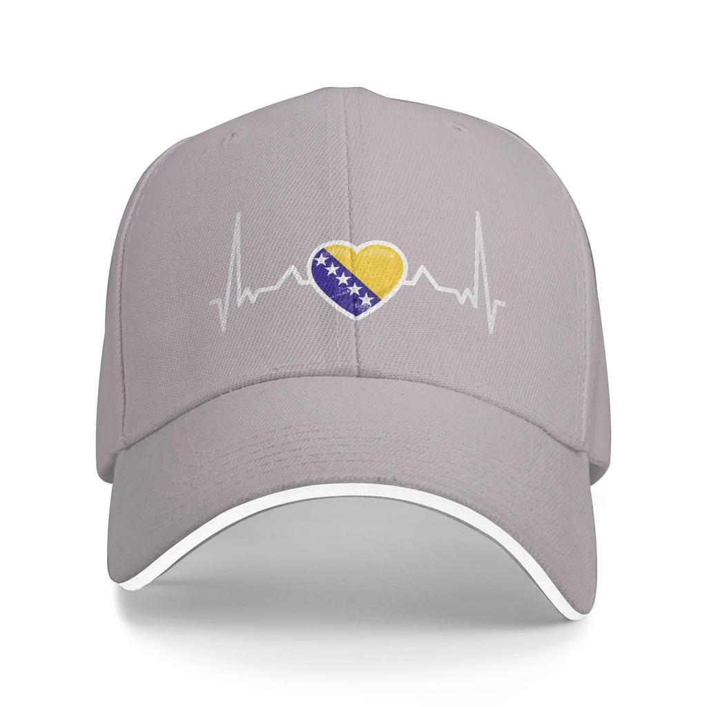 New Bosnia Herzegovina Bosnian Flag Bosnians Sun Baseball Cap Summer Hip Hop Hats For Unisex Unisex Running Hippie Baseball Caps