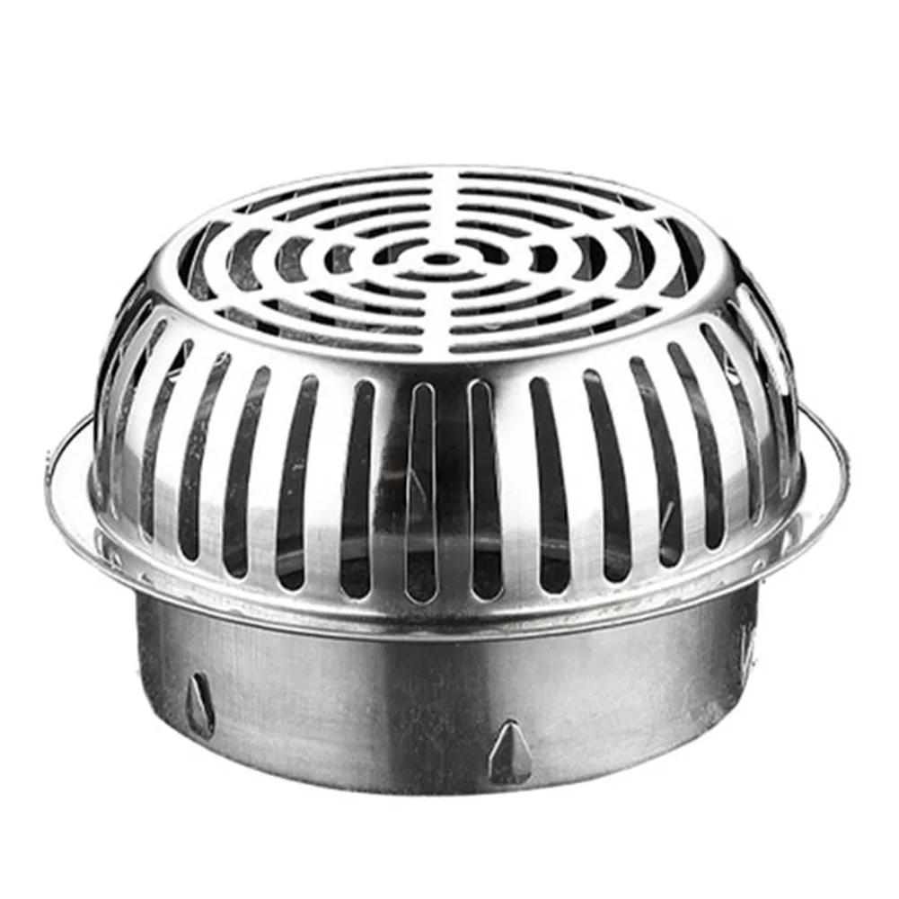 Roof Floor Drain 304 Stainless Steel Anti-Clogging Drain Pipe Sink Filter Floor Drain Rooftop Anti Clogging Floor Drain