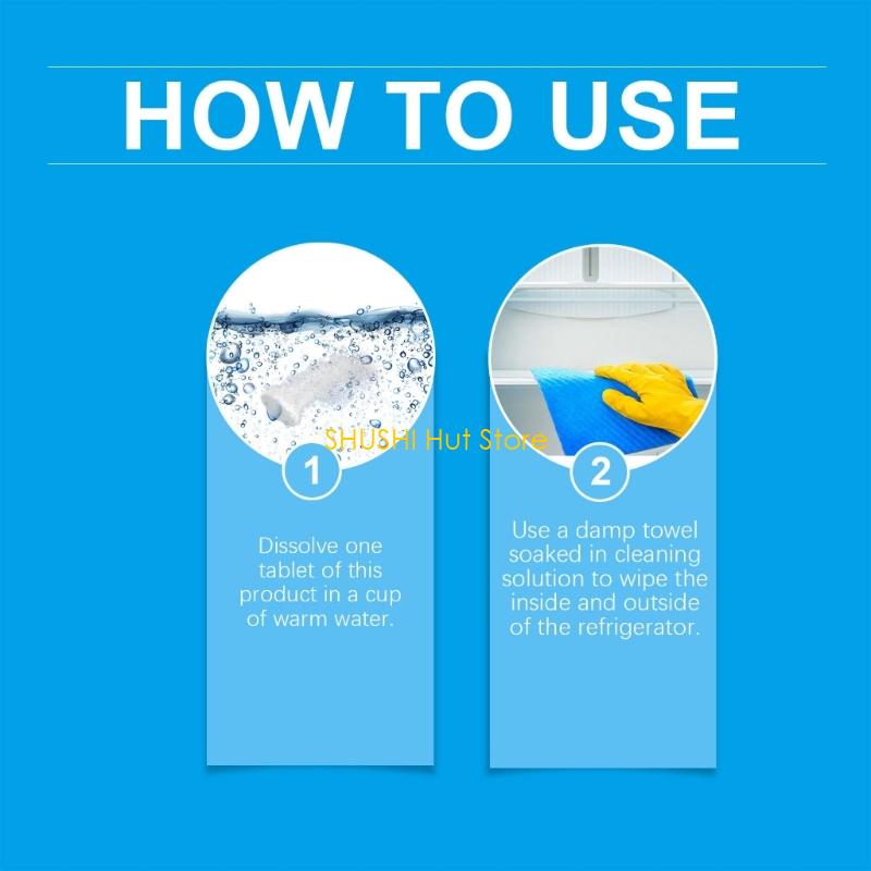 

Refrigerator Cleaner Tablets Cleaning Formula Removes Limescale Blemishes Odors Safe For Home Use Plastic Container D57B China Mainland