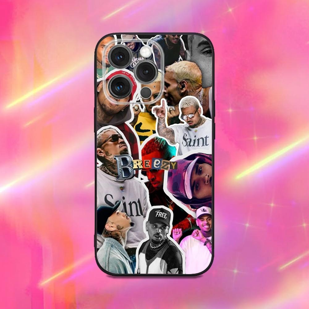 C-Chris B-Brown 11 Phone Case For iPhone 16,15,14,13,12,11,Pro,Max,Plus,X,XS,XR,SE,8,7,Mini,Soft Silicone Black Case