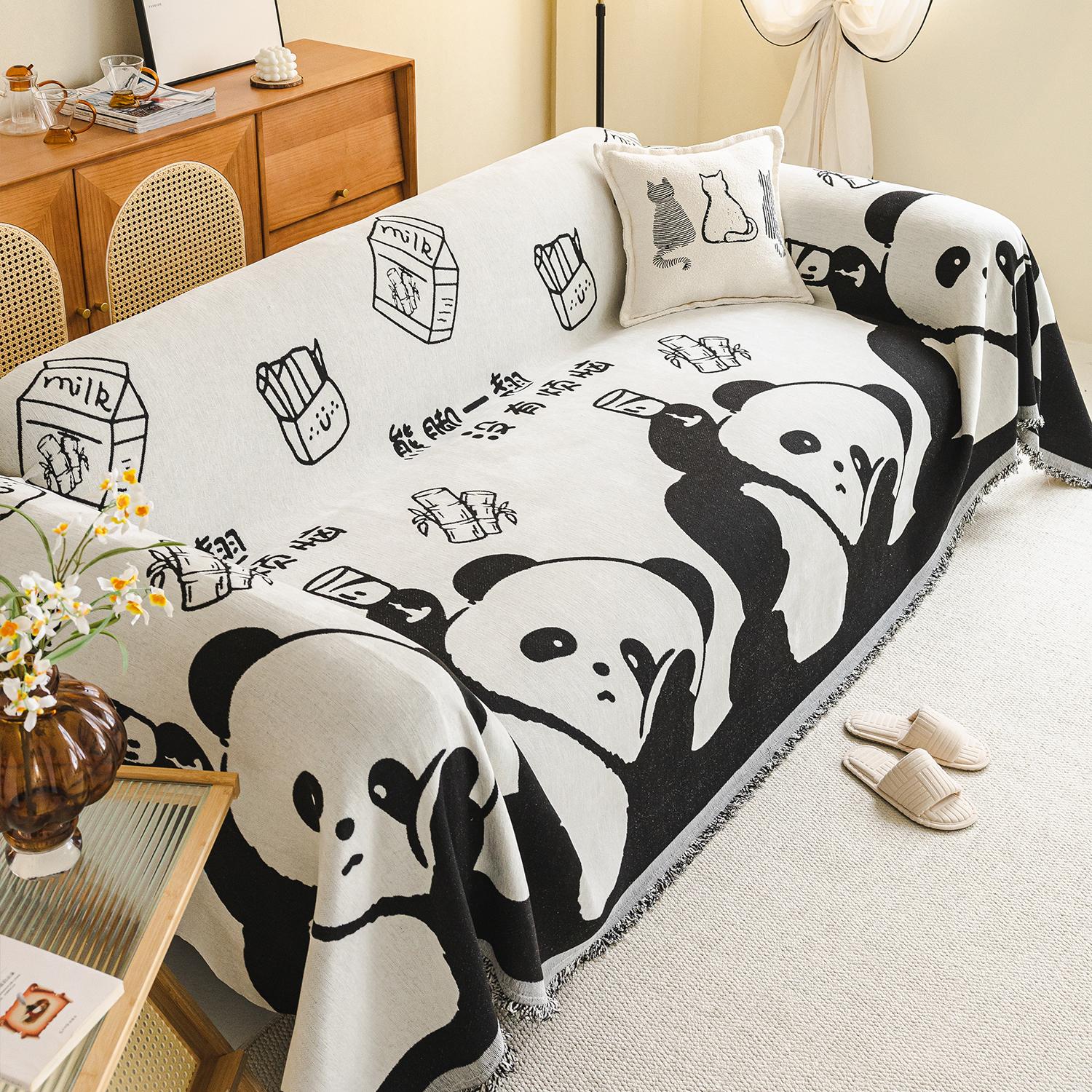 

Высококачественный шенилл Simple Ins Style Диванное полотенце Чехол для дивана Ткань Универсальный нескользящий Чехол для дивана 180*130cm