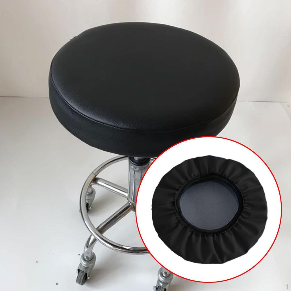 Bar Stool Cover Chair Decor Easy to Clean Elastic Protector Cushion Slipcover for Dining