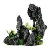 Aquarium Decorative Scenery Rocks Fish Tank Turtle Shrimp Hideout Artificial Mountain Pet Fish Tank Decoration Accessories