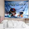 Astro Bot2 Tapestry for Bedroom Aesthetic Classroom Tapestries Wall Hanging for Living Room Dorm Office,Ideal Creative Gift
