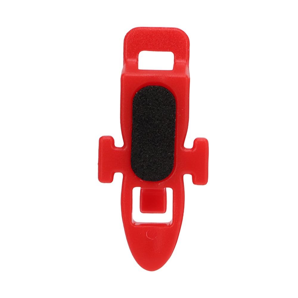 20PCS ABS Fish Lure Bait Holder with 3 Size Rubber Rings Fishing Rod Hook Holder  For Fishing Rod