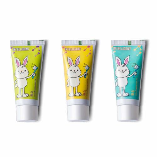 [Vyrobeno na Tchaj-wanu] Inteligentní zubní pasta pro děti, Formulováno se 4 přírodními enzymy, Bez fluoridu, Nepěnící, Hroznová příchuť, 40g x 1 balení