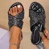 2024 Summer New Women's Flat Shoes Fashion Casual Versatile Popular Slippers Women 36-43