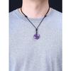 [COAI] Amethyst Hexagram Necklace (February Birthstone) - Unisex