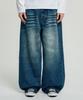 Pantalons Larges en Denim avec Impression sur le Dos VENHIT