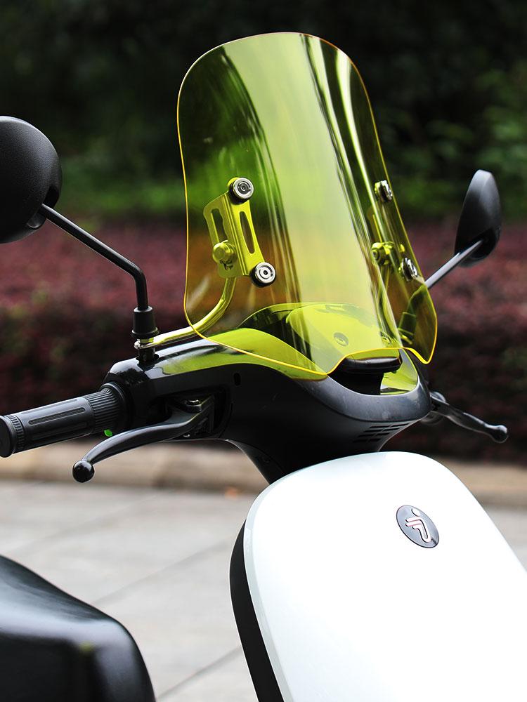 Front Windshield for Ninebot No. 9 Electric Scooter: Compatible with N and M Series