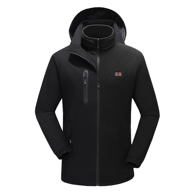 Winter Smart Heating Clothes, Rechargeable Heating Jackets, Windproof and Waterproof Outdoor Sports Men and Women