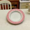 Multifunctional Resin Ornaments Miniature Tray Refrigerator Magnet Pinch Base Durable Macaron Gradient Color Dollhouse Accessories Realistic Tableware